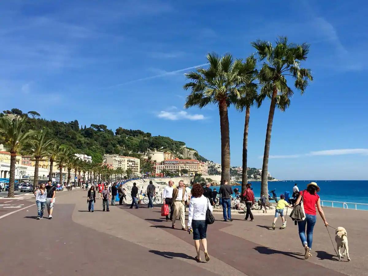 Old Town- 4 Pers, Vieux Nice, Ac, Wifi Exteriér fotografie